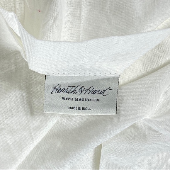 2 Hearth and Hand STANDARD Striped Pillow Shams - Picture 6 of 6